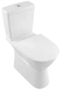 Villeroy & Boch ViCare cuvette à poser rehaussée PACK (cuvette + réservoir + siège) sortie H - blanc - B360xD710 mm