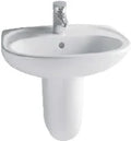 Procasa Normus cache-siphon pour lavabo - blanc - inclusif fixations