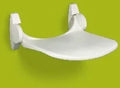 SIEGE MONTEE DOUCHE LINIDO blanc matiere synthetique rabattable