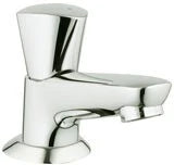 Grohe Costa S robinet eau froide - bec 80 mm - chrome - avec insert en céramique