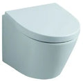 Geberit Flow abattant - blanc - softclose - charnière inox