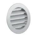 GRILLE ENCASTRER RENSON 434R 100 ral 9006 aluminium blanc