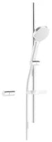 SET DE DOUCHE HANSA ACTIVEJET 97 ! cm 120 MM chromé/gris 1 jet flexible 1750 mm avec porte savon