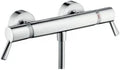 Hansgrohe Ecostat Comfort care rob. thermostat. douche chromé avec poignées longues et pratiques