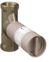 Hansgrohe robinet d'arrêt encastré 1/2 débit 40l/min, avec joint en céramique