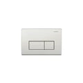 PLAQUE DE COMMANDE GEBERIT KAPPA 50 blanc 3 ou 6 l a/ commande par dessus a/ 2 boutons
