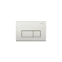PLAQUE DE COMMANDE GEBERIT KAPPA 50 blanc 3 ou 6 l a/ commande par dessus a/ 2 boutons