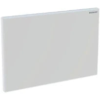 PLAQUE DE COMMANDE GEBERIT SIGMA blanc synthetique frontal sans bouton pour reservoir a encastrer