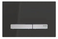 Geberit Sigma 50 plaque de commande - noir 24,6 - 1,3 o 16,4 ! cm synthétique pour rinçage avec 2 volumes