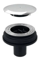 Geberit Setaplano vidage douche - évacuation verticale - Incl. capuchon chromé