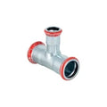 Geberit Mapress C-acier zingué té réduit FFF 76,1 x 54 x 76,1 mm