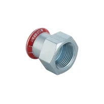 Geberit Mapress C-acier zingué raccord de transition FF 15 x 1/2 F