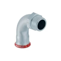 Geberit Mapress C-acier zingué coude de transition 90° MF 54 x 2 M