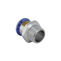 Geberit Mapress Inox Gaz raccord FM 28 mm x 4/4 " buitendraad