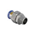Geberit Mapress Inox Gaz raccord 3-pièces FF 28 mm x 4/4 "