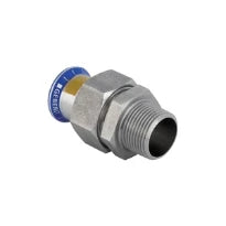 Geberit Mapress Inox Gaz raccord 3-pièces FF 54 mm x 2"