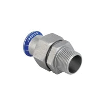 Geberit Mapress Inox raccord 3-pièces FM 15 mm x 1/2 "