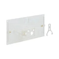 Geberit plaque de protection transparent