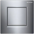 PLAQUE DE COMMANDE GEBERIT TYPE 30 chromé bouton pneumatique mat chromé pour urinoir