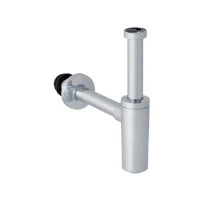Geberit PP siphon bouteille5 /4 x 40 mm - chromé - ABS