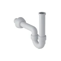 Geberit PP siphon tubulaire simple 5/4 x 40 mm - blanc - pour lavabo