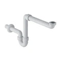 Geberit PP siphon tubulaire simple gain de place 5/4 x 40 mm - blanc