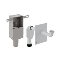 Geberit PP siphon encastré pour lavabo - 5/4 x 32 mm - chromé - convient pour lavabo PMR