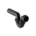 SIPHON GEBERIT PE 50 MM X 56 MM noir pe a/entree et sortie verticale