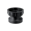 RACCORD UNION GEBERIT 2 X 50 MM noir pe avec ecrou et joint