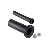 Geberit manchette 90 mm noir rallonge 300 - mm pe évacuation et allimentation