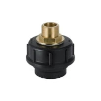RACCORD UNION GEBERIT PE 50 MM pe avec raccord en laiton 4/4 x 22 mm