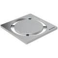 Geberit grille 71 - 71 o 4  mm rvs ronde p/siphon de douche 8x8 cm