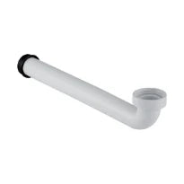 Geberit tuyau de raccordement blanc pour siphons encastrés
