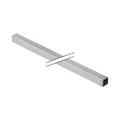 Geberit Pluvia barre de fixation 30 x 30 mm (longueur 5m) - prix par mètre