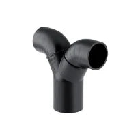 Geberit PE raccord-Y 2 x 30° 56 x 50 x 50 mm