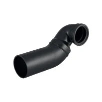 COURBE D'EVACUATION GEBERIT 90 MM noir pe droite - pour wc suspendue