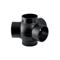 Geberit PE raccord spérique 88° - 135° 110 x 110 x 110 x 110 x 110 mm
