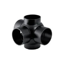 Geberit PE embranchement boule 88° - 90° 110 x 110 x 110 x 110 x 110 mm