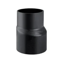 Geberit PE réduction excentrique 200 x 125 mm (modèle long)