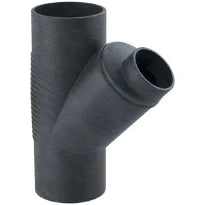 TE GEBERIT SILENT 160 MM X 135 MM noir pe 45degr db20