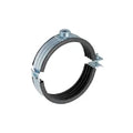Geberit PE Silent-DB20 galva collier de fixation avec insert en caoutchouc M10-1/2 x 160 mm