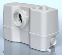 Grundfos Sololift 2 broyeur WC-3 - blanc - pour toilet avec 3 raccordements supplémentaires