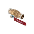 Geberit Mapress acier carbone vanne a bille avec poigné 15 x 15 mm