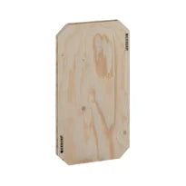 PLAQUE DE MONTAGE GEBERIT GIS 57 - 30 o 3 ! pour poignees et supports