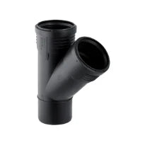 Geberit Silent-PP té réduit 45° MFF 75 x 50 x 75 mm