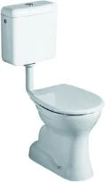 Geberit Renova Nr1 abattant - blanc - charnière inox