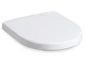 Geberit Renova Nr1 Comprimo siège des toilettes - blanc - softclose - charnière inox