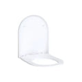Geberit Acanto slim siège wc - blanc antibacteriel - softclose - quick release