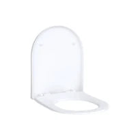 Geberit Acanto slim siège wc - blanc antibacteriel - softclose - quick release