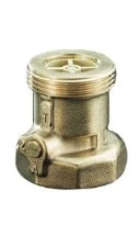 Oventrop Flowstop clapet anti-retour 4/4 laiton pour raccordement circulateur